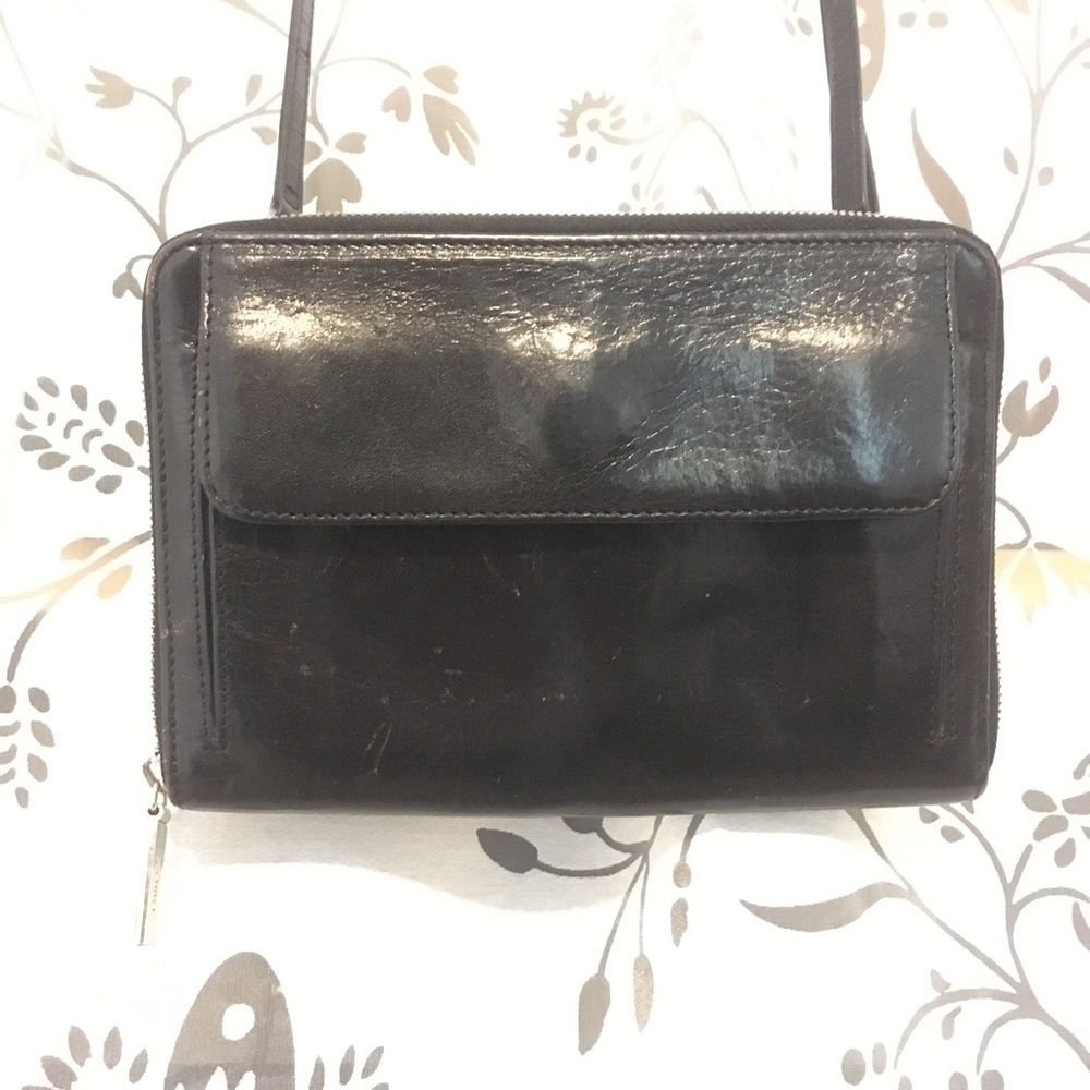 Hobo Leather crossbody purse
